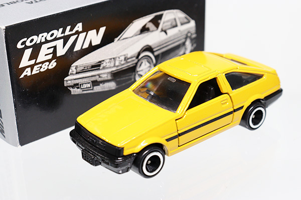 絶版商品 トミカ トヨタ AE86 カローラ レビン トヨタ博物館 特注品 ミニカーショップ ケンボックス トミカ特注日本製☆78☆トヨタカローラ