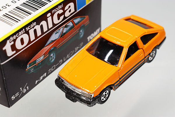 日本製 トミカ トヨタ カローラレビン 輸出 Pocket Cars トミカ 黒箱