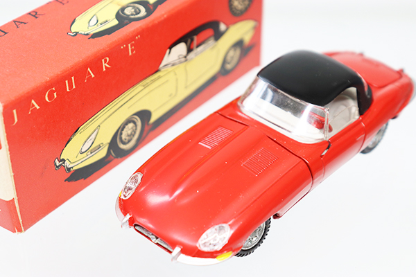 ビンテージミニカー　JAGUAR E-TYPE デンマーク　テクノ社製 ビンテージミニカー JAGUAR E-TYPE デンマーク テクノ社製