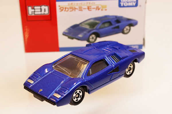 トミカ青箱 ランボルギーニ カウンタック LP400 ミニカーショップ ケンボックス トミカ 青箱☆F3
