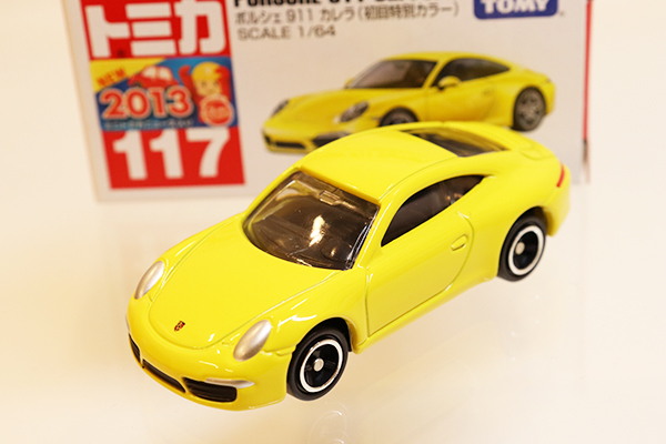 ミニカーショップ ケンボックス トミカ 赤箱☆117☆ポルシェ911