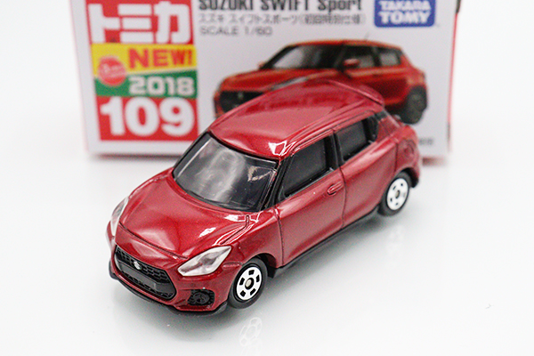 ミニカーショップ ケンボックス トミカ 赤箱☆109☆スズキスイフト