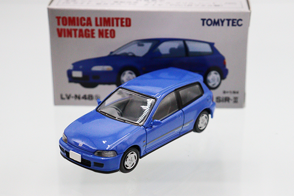 トミカリミテッドビンテージ　TOMYTEC Honda シビック SiR-II LV-N182a Honda シビック SiR-Ⅱ（緑） | 製品をさがす | tomica