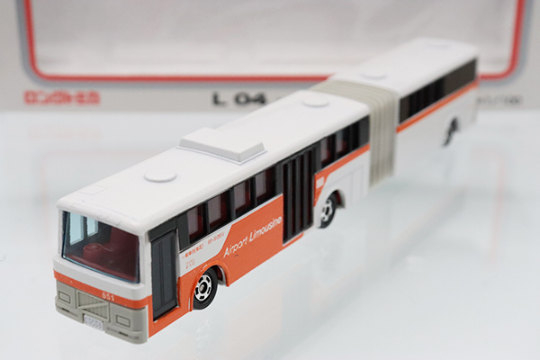 ロングトミカ L4 VOLVO-富士重工・連節バス ミニカーショップ ケンボックス ロングトミカ☆L04☆富士重工