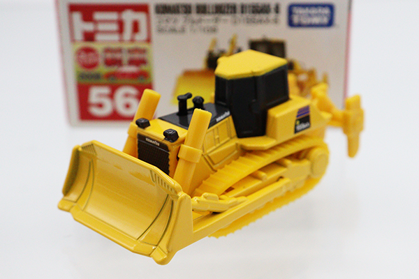 ミニカーショップ ケンボックス トミカ 赤箱☆56☆コマツブルドーザー