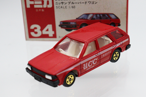 ミニカーショップ ケンボックス トミカ 赤箱(日本製)☆34☆日産
