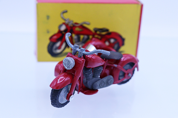 【箱付き未開封】ビニーボビー　赤　昭和レトロ　ヴィンテージ ミニカーショップ ケンボックス Tekno☆762☆ハーレー