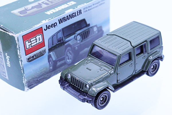 トミカ Jeep Wrangler 限定 ミニカーショップ ケンボックス トミカ 赤箱☆80☆ジープ