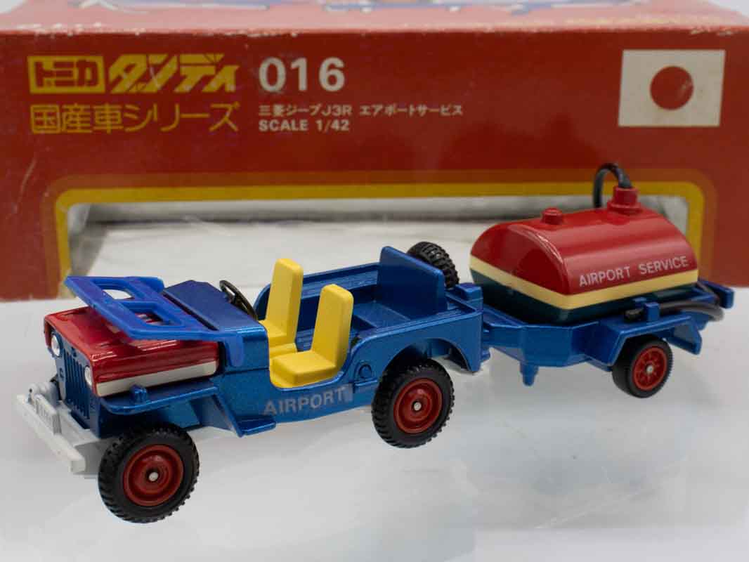 ミニカーショップ ケンボックス ダンディ☆T16☆三菱ジープJ3R
