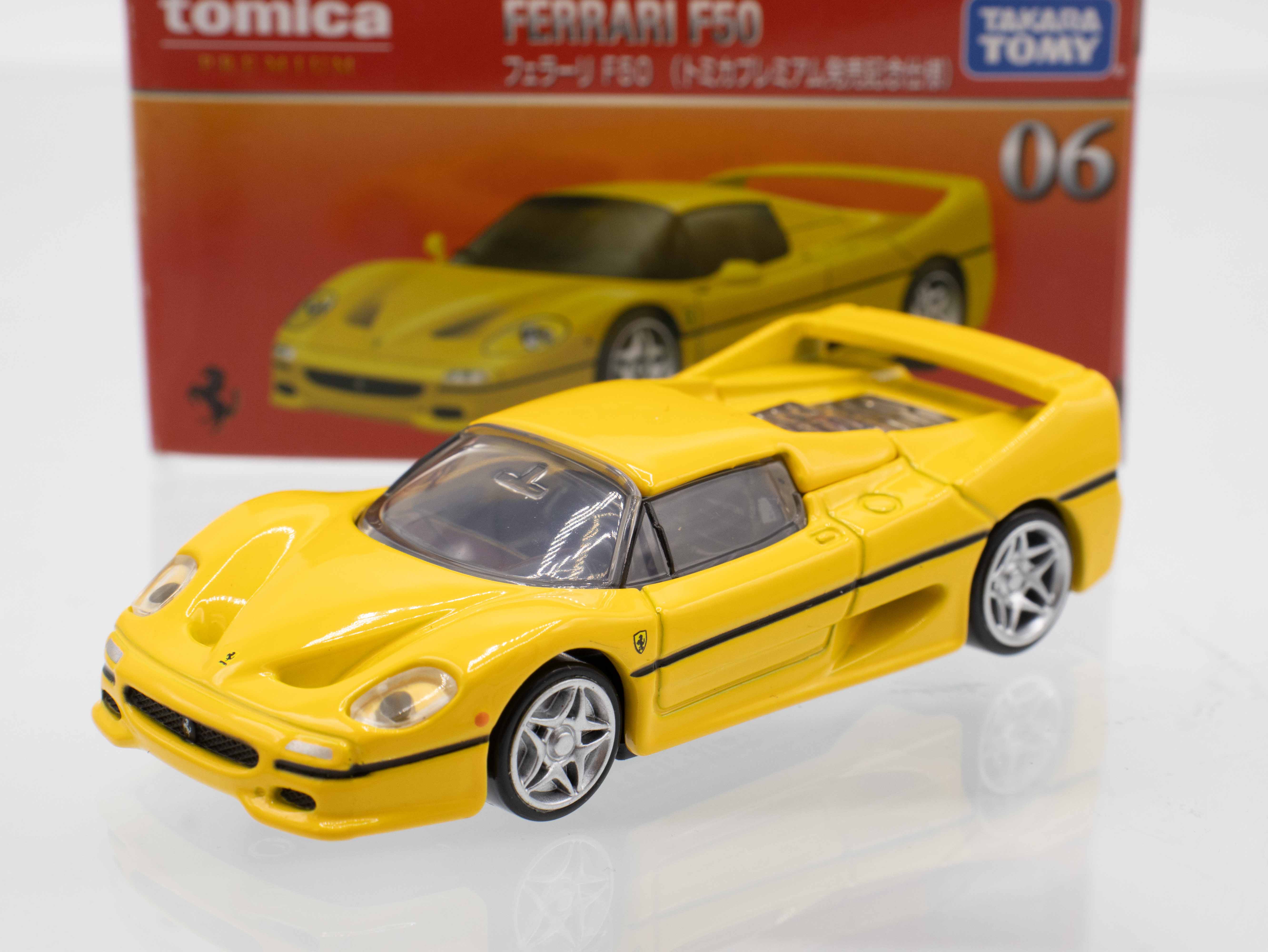 ミニカー Ferrari F50 Amazon | タカラトミー トミカプレミアム 06 フェラーリ F50