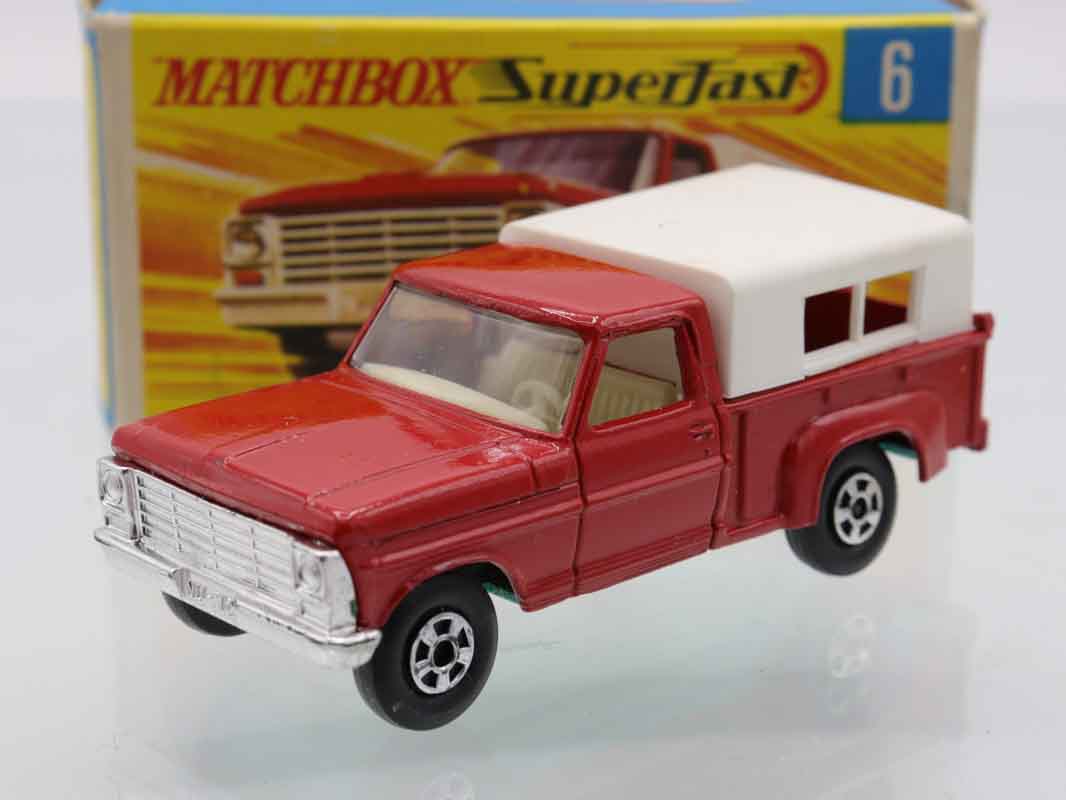 ミニカー　マッチボックス　6 フォード　ピックアップ ミニカーショップ ケンボックス マッチボックス☆6☆フォード