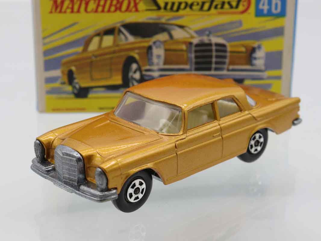 ミニカー　マッチボックス　メルセデス300SE ミニカーショップ ケンボックス マッチボックス☆46☆メルセデス