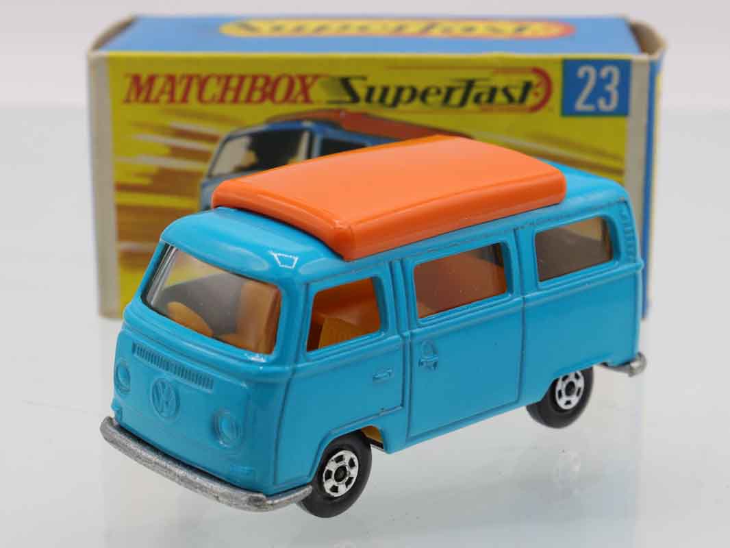 ミニカー　マッチボックス　23 フォルクスワーゲン・キャンパー ミニカーショップ ケンボックス マッチボックス☆23
