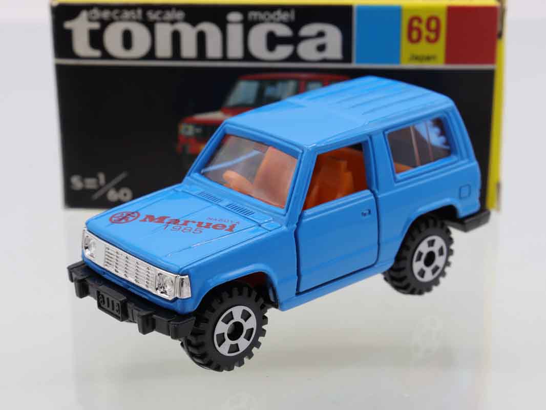 ミニカーショップ ケンボックス トミカ 黒箱☆69☆三菱パジェロ