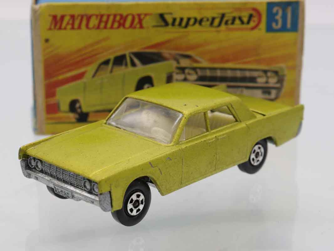 ミニカーショップ ケンボックス マッチボックス☆31☆リンカーン