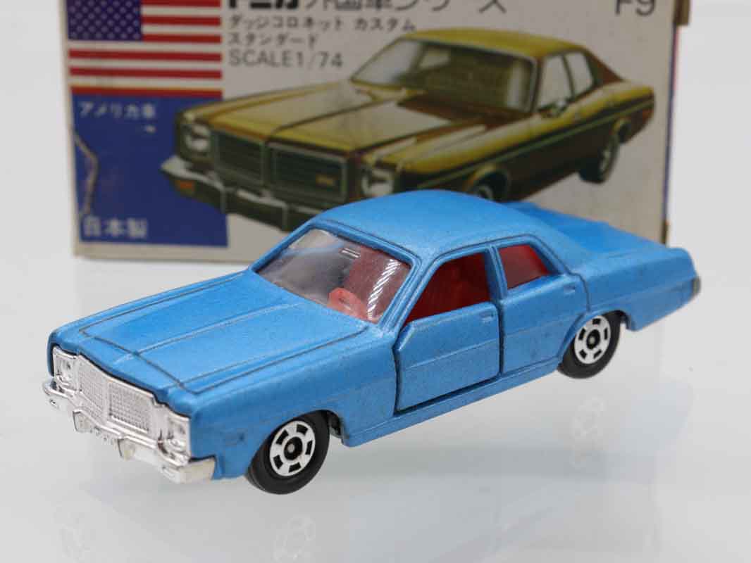 ミニカーショップ ケンボックス トミカ 青箱☆F9☆ダッジコロ