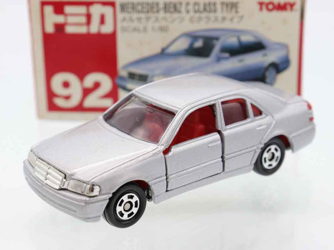 ミニカーショップ ケンボックス トミカ 赤箱☆92☆メルセデスベンツC
