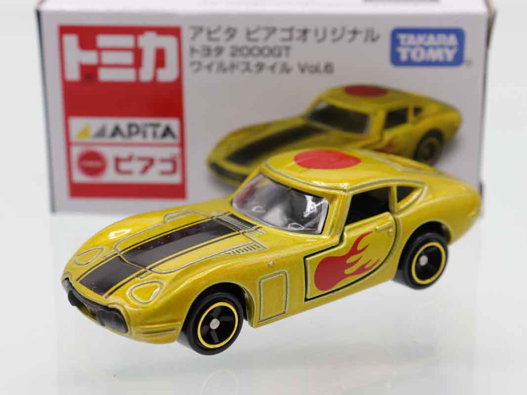 トミカ アピタ ピアゴ トヨタ 2000GTワールド　6台セット トミカ アピタピアゴトヨタ2000GT6台セット 箱難有 - メルカリ