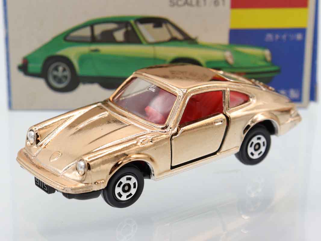 【海外輸入】 ミニカーショップ 青箱☆F3☆ポルシェ911S トミカ ケンボックス ミニカー