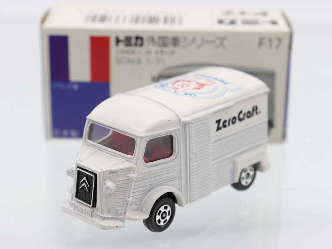 トミカ 青箱 F17 シトロエン H トラック 日本製 外国車シリーズ　希少 トミカ 青箱F17 シトロエン H トラック 青色 - メルカリ