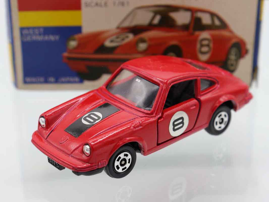 青箱トミカ F17 ポルシェ911Sレーシングタイプ　美品　日本製 Amazon.co.jp: 青箱トミカ 日本製 No.F17 ポルシェ911S