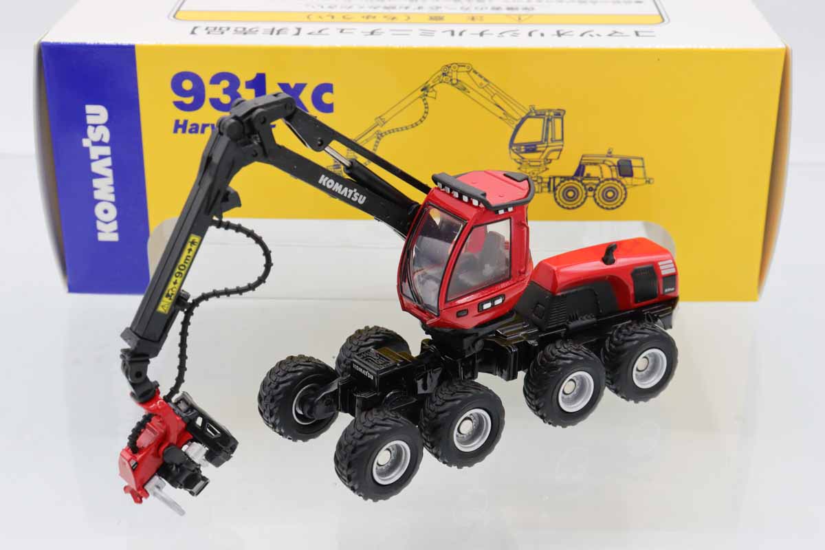 ミニカーショップ ケンボックス コマツ931xc Harvester 高性能林業作業