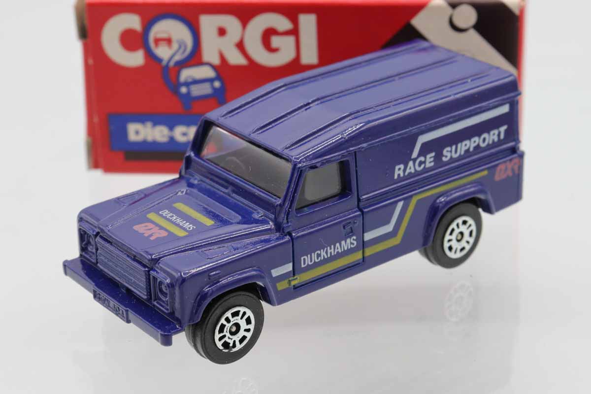 ミニカーショップ ケンボックス CORGILand Rover (青) ※コーギーJr