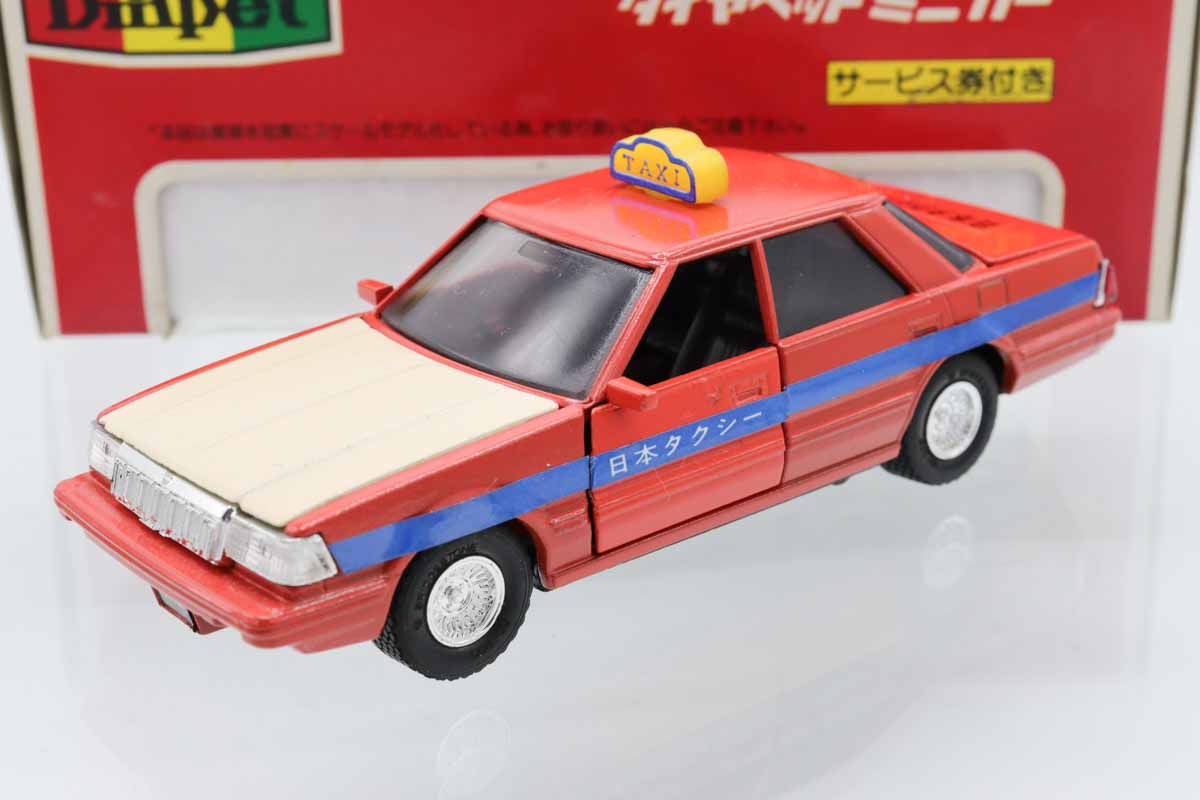 ヨネザワ ダイヤペット ニュークラウンタクシー&ランボルギーニカウンタック ダイヤペット ニュー クラウン タクシー ヨネザワ 日本製 昭和