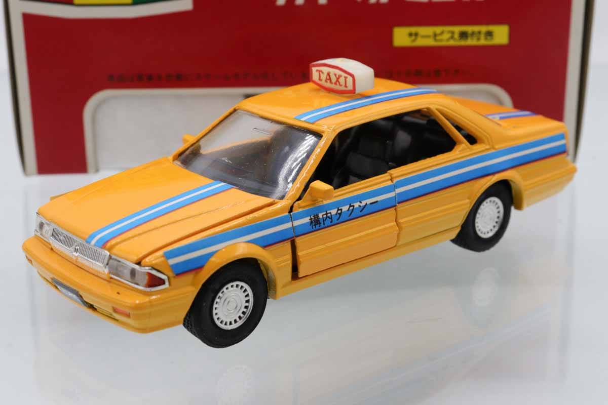 ダイヤペット日産セドリックタクシー ミニカーショップ ケンボックス ダイヤペット☆P-16☆日産ニュー