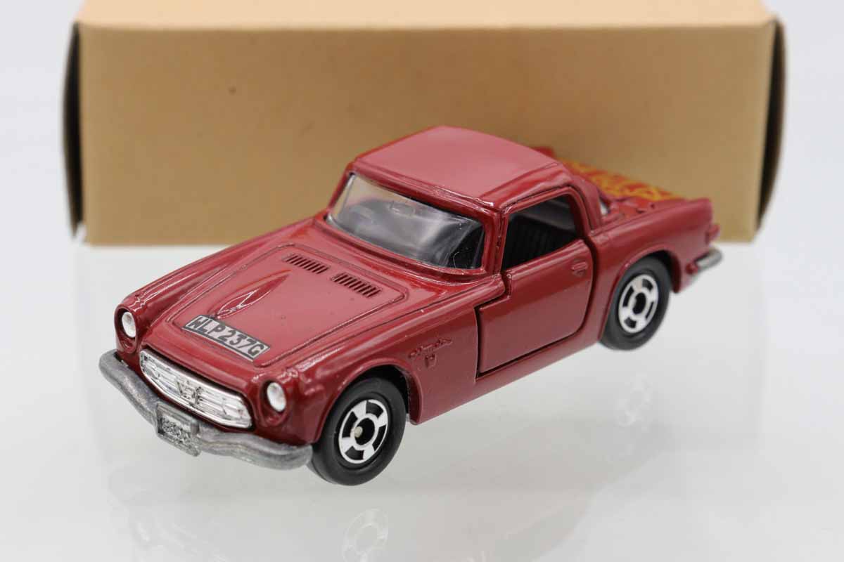 ミニカー HONDA S800M ミニカーショップ ケンボックス ダイヤペット☆169☆ホンダS800(赤