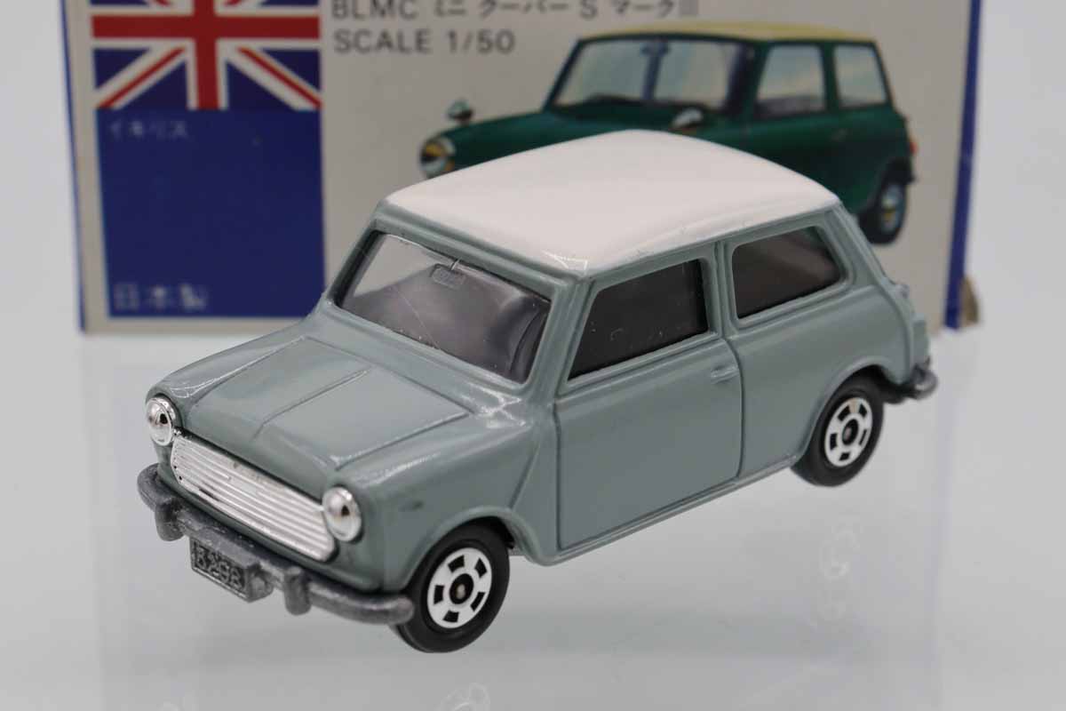 ●トミカ F8 BLMC ミニクーパー S mkIII ピックアップ 風？ トミカ 青箱 外国車シリーズ F8 BLMC ミニクーパー S マークⅢ