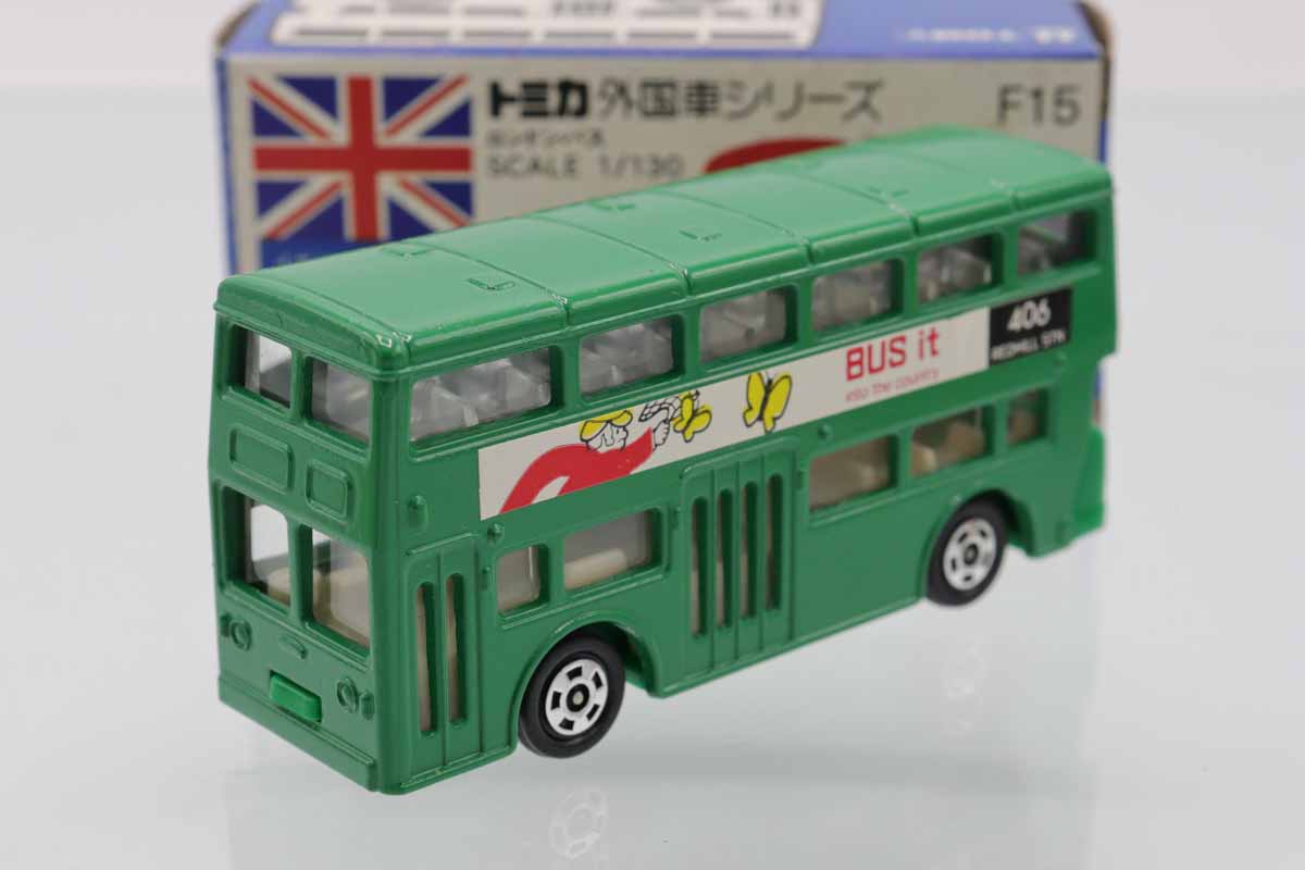 トミカ日本製 ロンドンバスF15 青箱 6台セット - メルカリ