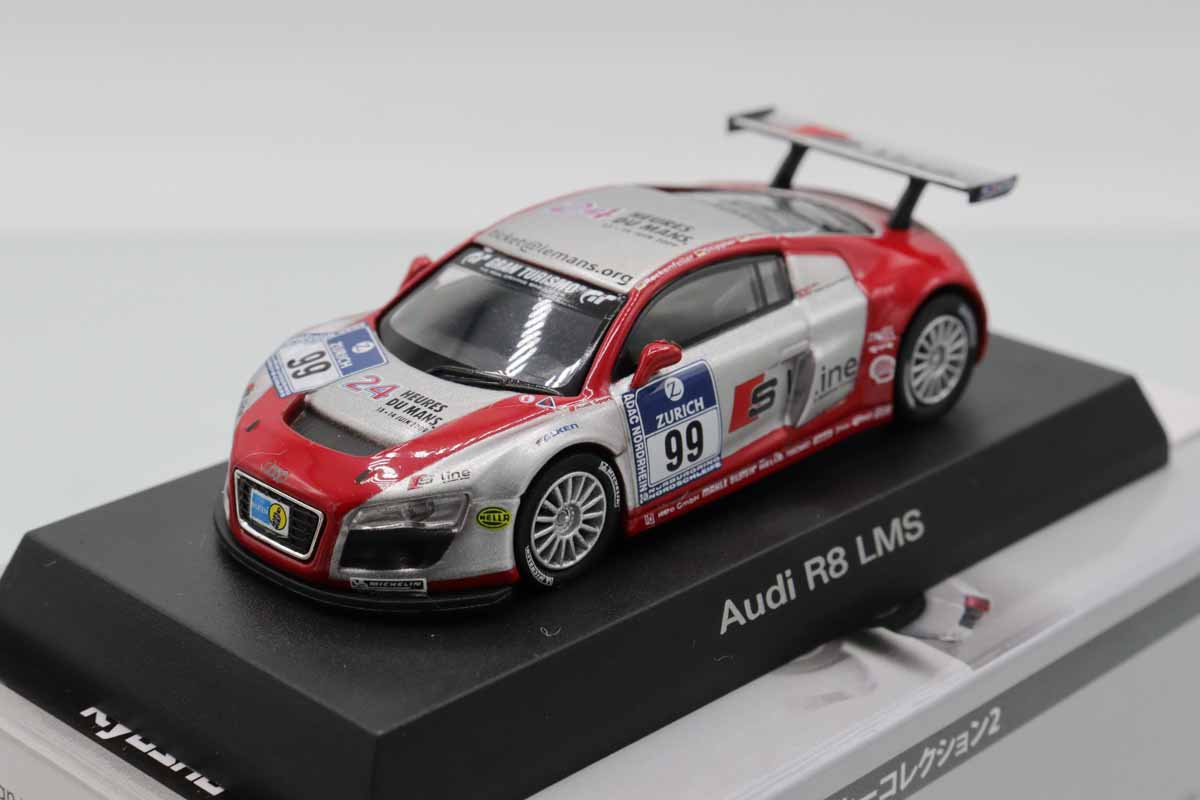 ミニカーショップ ケンボックス 京商アウディR8 LMS #99 ※箱少