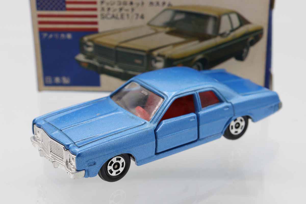 青箱トミカ F08 ダッジコロネット カスタム ポリスカー 美品 日本製