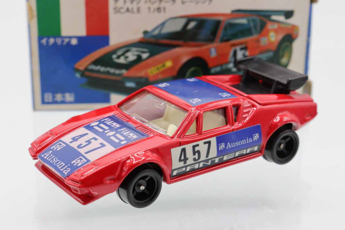 2025年新作 ミニカーショップ ケンボックス トミカ 青箱☆F64☆デ トマソ ミニカー