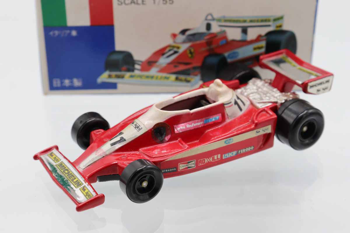 トミカ 外国車シリーズ F59 フェラーリ 312 T3 日本製/青箱