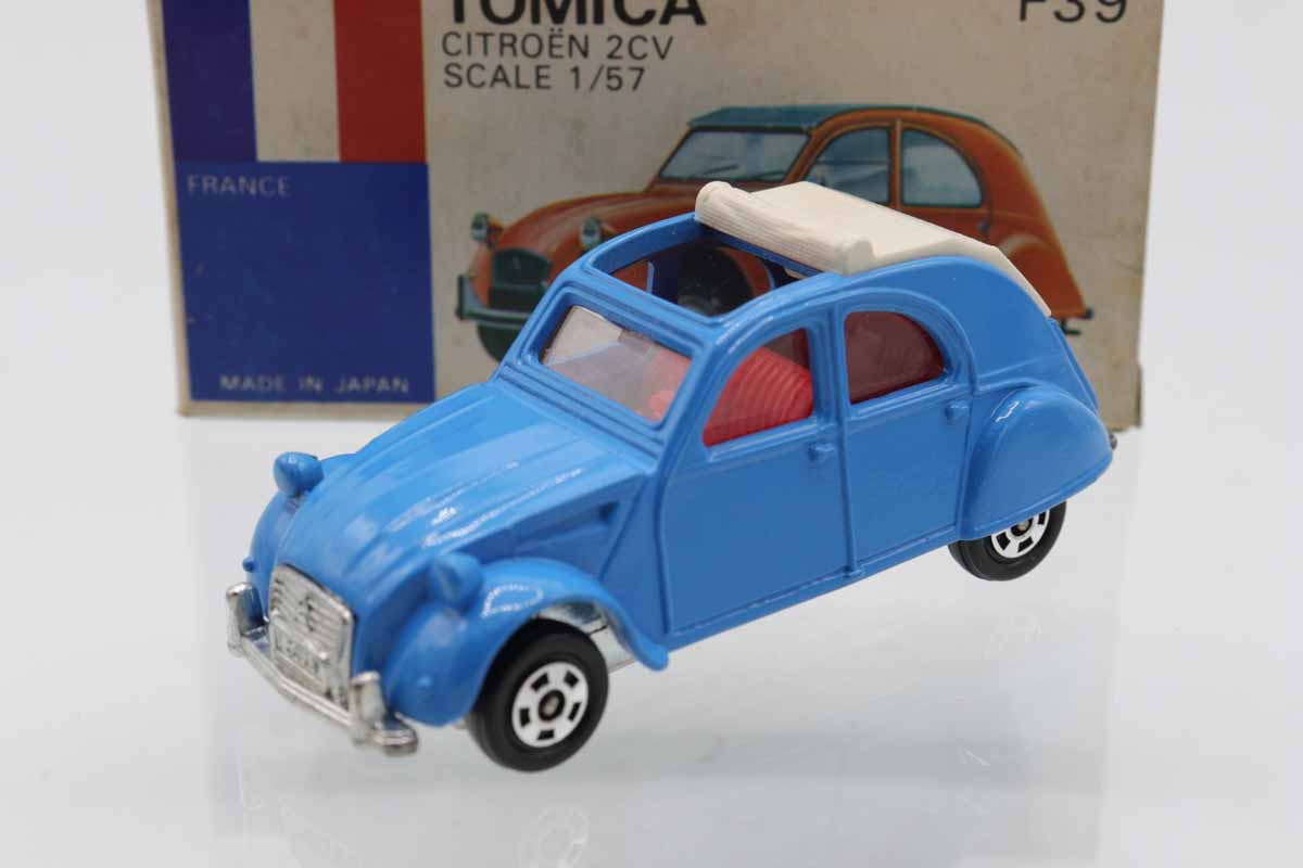 青箱トミカ シトロエン 2CV 未使用 ミニカーショップ ケンボックス トミカ 青箱☆F39☆シトロエン