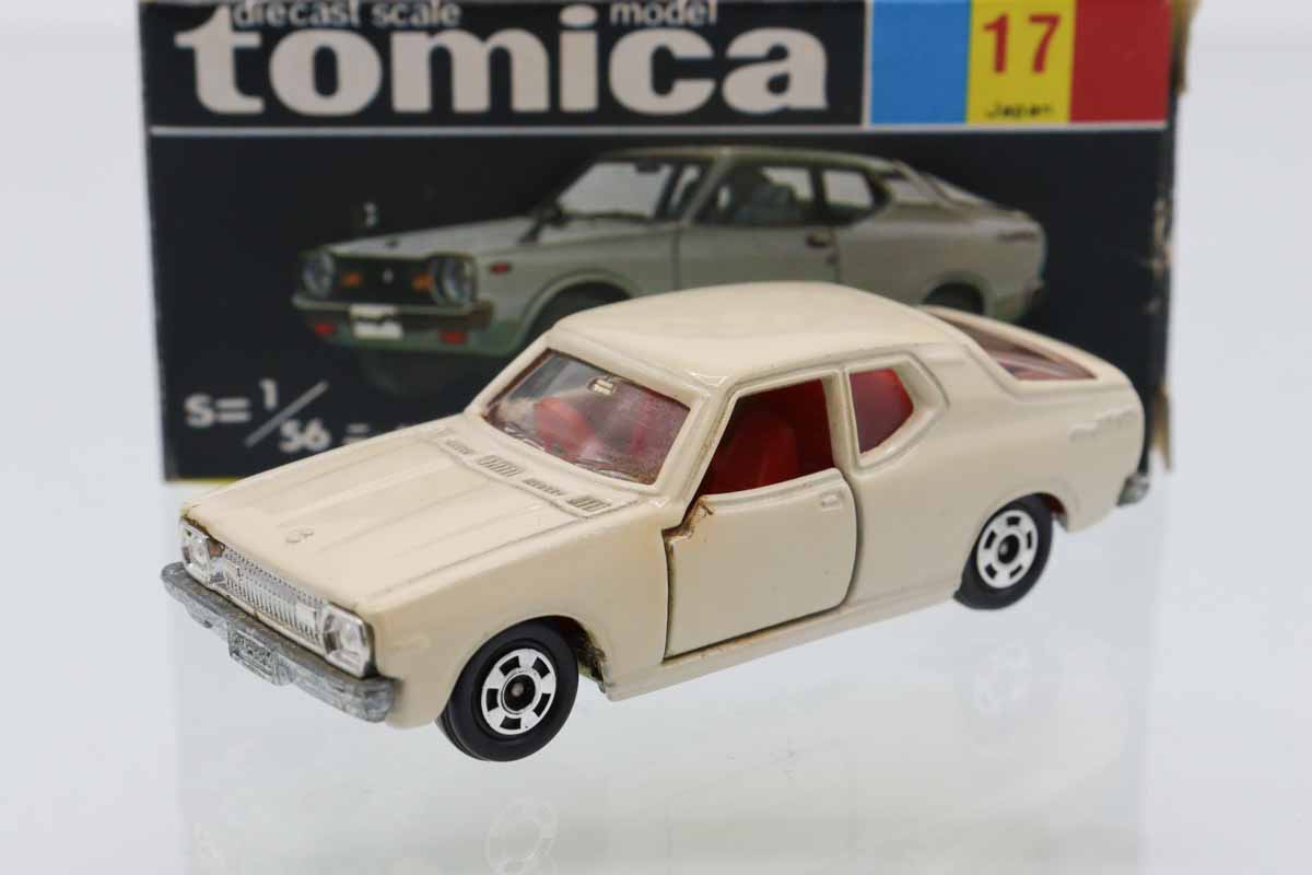 ミニカーショップ ケンボックス トミカ 黒箱☆17☆日産チェリー