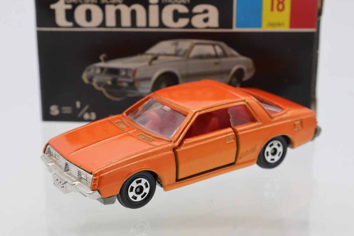 ミニカーショップ ケンボックス トミカ 黒箱☆18☆三菱ギャラン ラムダ