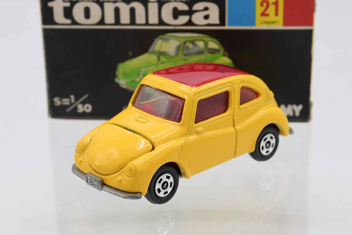 玄関先迄納品 ミニカーショップ ケンボックス トミカ 黒箱☆21☆富士重工 ミニカー