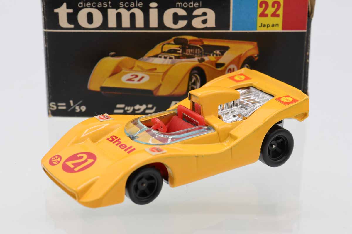 ミニカーショップ ケンボックス トミカ 黒箱☆22☆日産R-382 (黄