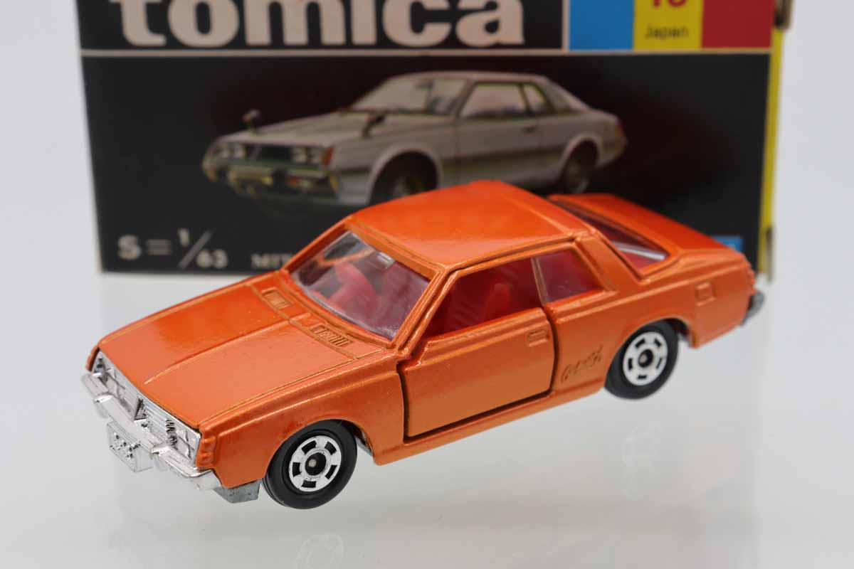 ブランド購入サイト ミニカーショップ ケンボックス トミカ 黒箱☆18☆三菱ギャラン ミニカー