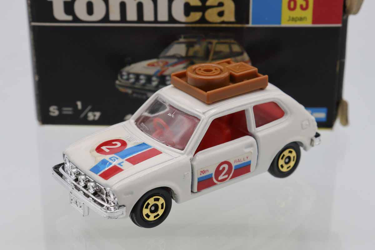 ミニカーショップ ケンボックス トミカ 黒箱☆83☆ホンダシビック GL