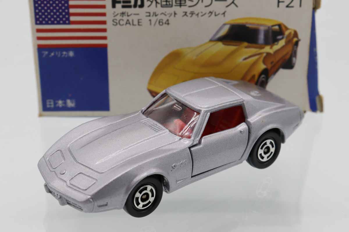 ミニカーショップ ケンボックス トミカ 黒箱☆F21☆シボレーコルベット