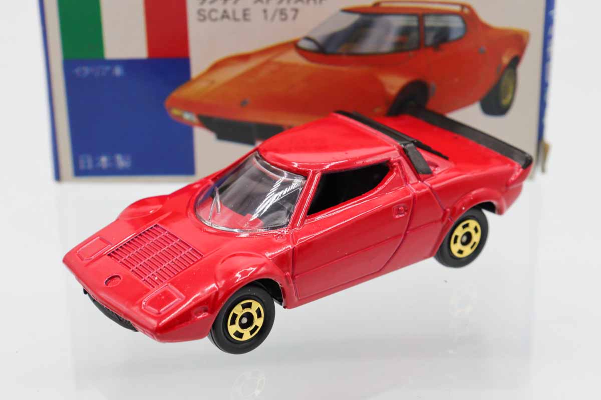 トミカ 各種 ミニカーショップ ケンボックス トミカ 黒箱☆F27☆ランチア