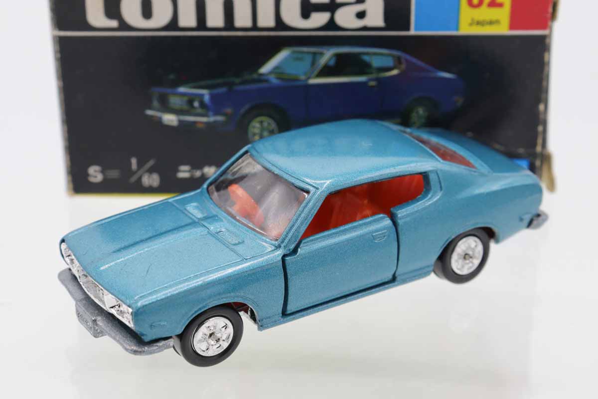 ミニカーショップ ケンボックス トミカ 黒箱☆62☆日産ブルー