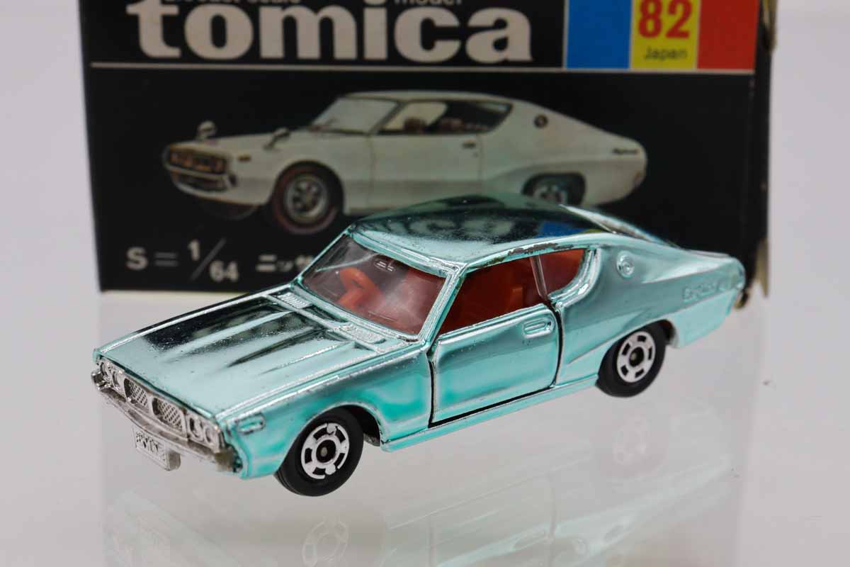 ミニカーショップ ケンボックス トミカ 黒箱☆82☆日産