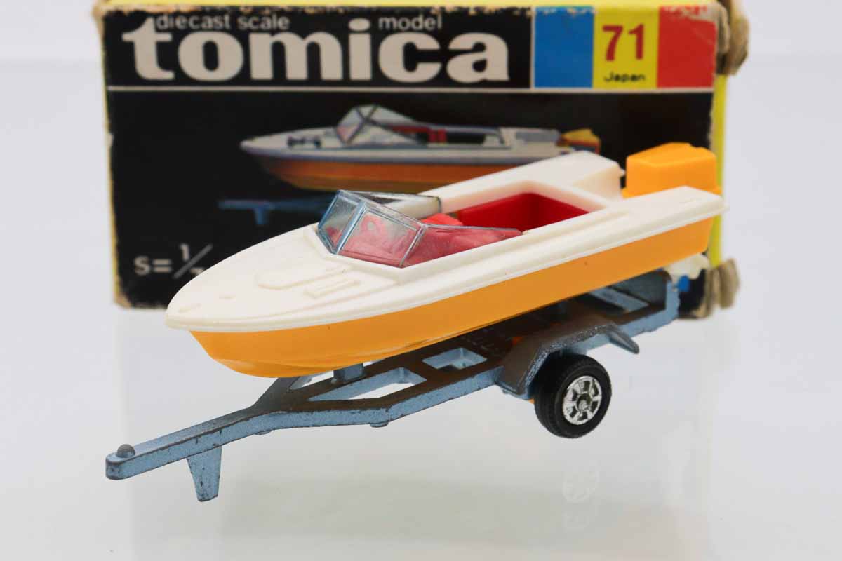 トミカ　日本製　ヤマハ　ボート　黒箱 ミニカーショップ ケンボックス トミカ 黒箱☆71☆ヤマハボート