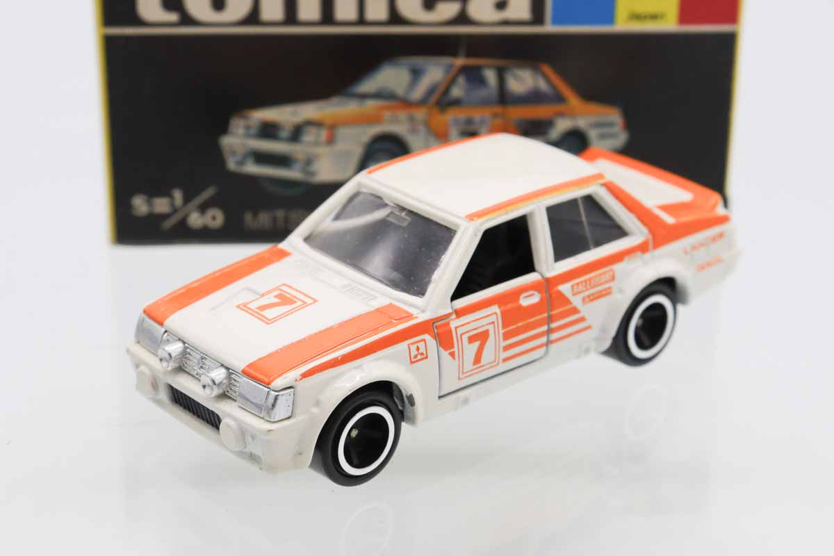 ミニカーショップ ケンボックス トミカ 黒箱☆38☆三菱ランサー