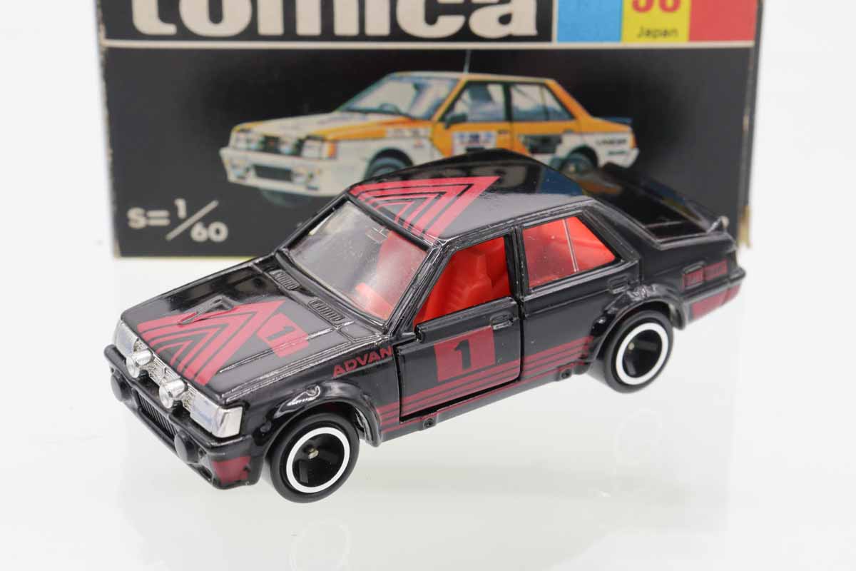 トミカ 黒箱 三菱 ランサー ターボ 日本製 当時物 スーパーギフト バラし ミニカーショップ ケンボックス トミカ 黒箱☆38☆三菱ランサー
